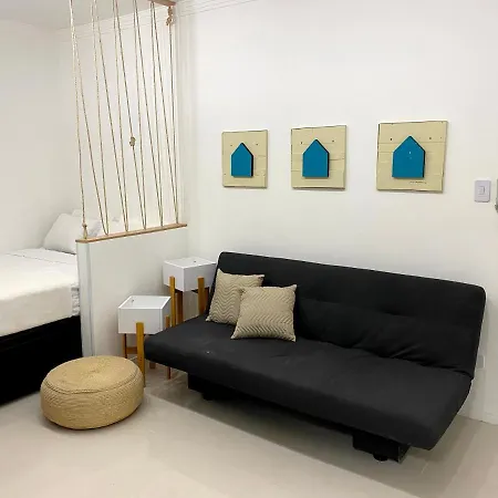 Studio moderno na avenida da praia - Boqueirão Santos  Exterior foto