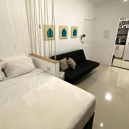 Studio moderno na avenida da praia - Boqueirão Santos  Exterior foto